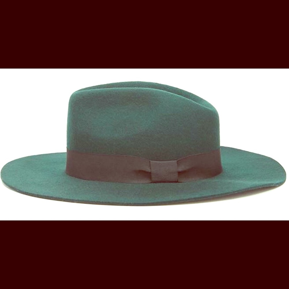 F21 Green Fedora NWT
